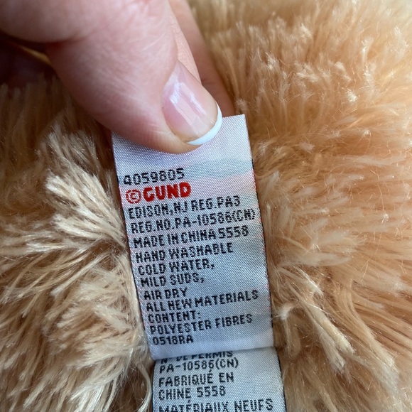 Gund Tan Stuffed Animal - Picture 6 of 7